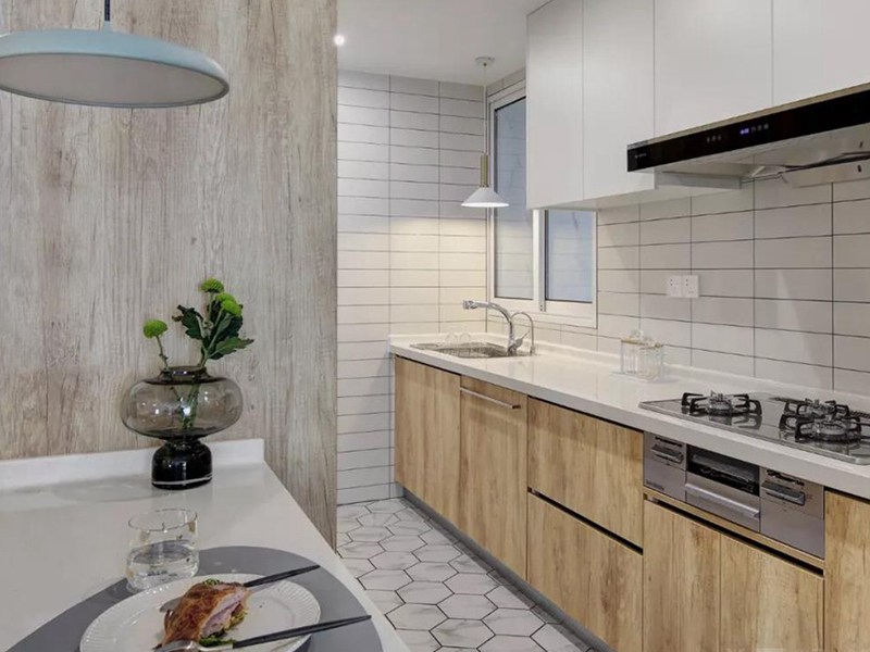 南京濱江&middot;奧城廚房裝修設(shè)計(jì)效果圖_簡約風(fēng)格室內(nèi)裝修設(shè)計(jì)圖片